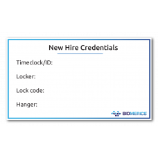 HR New Hire Card